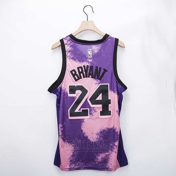 Camiseta Los Angeles Lakers Kobe Bryant #24 Fashion Royalty Violeta